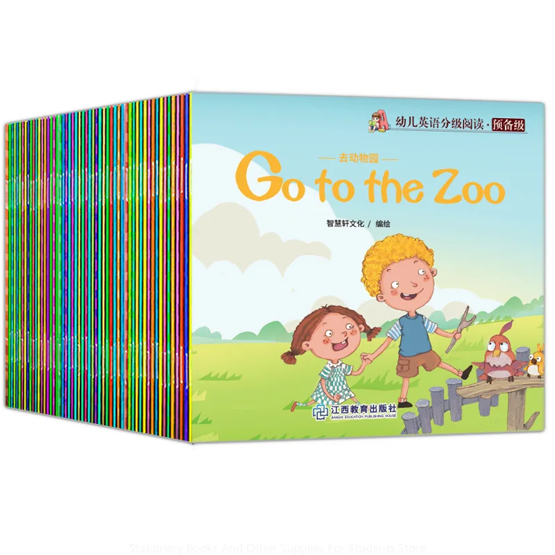 60 Books Children's English Reading Baby Children's English Picture Book Enlightenment Early Education English Picture Book
60 Books Children's English Reading Baby Children's English Picture Book Enlightenment Early Education English Picture Book