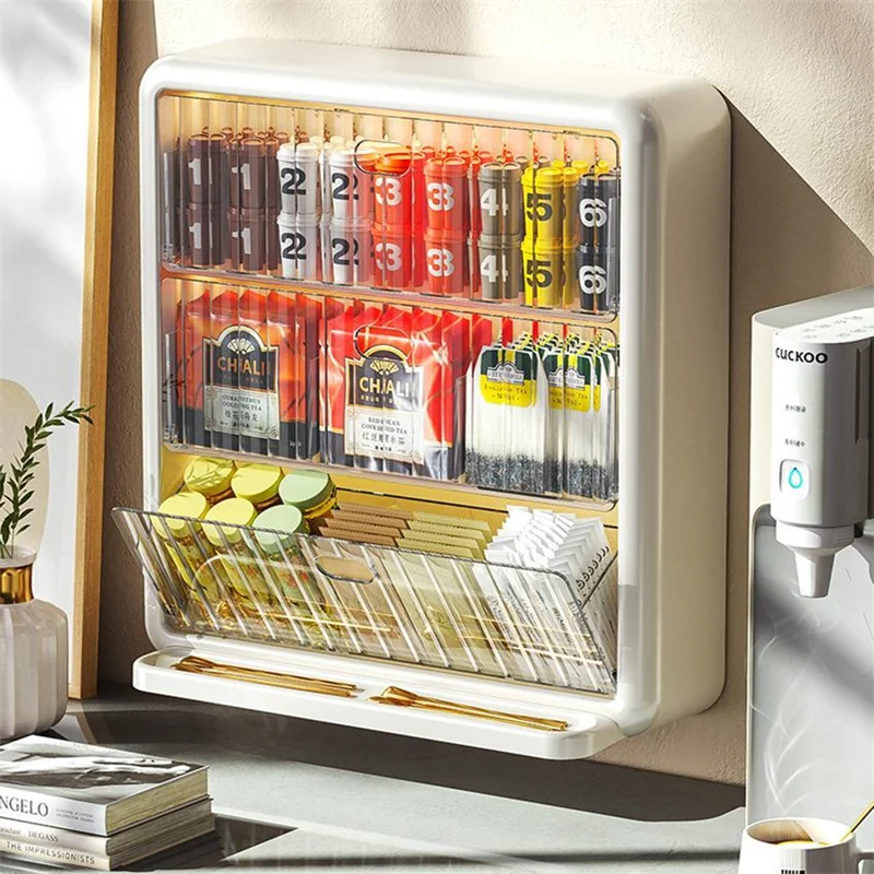New Wall-mounted Coffee Capsule Holder Box Tea Coffee Dispenser Case Home Large Wall Capsule Storage Container Cosmetic Box
New Wall-mounted Coffee Capsule Holder Box Tea Coffee Dispenser Case Home Large Wall Capsule Storage Container Cosmetic Box