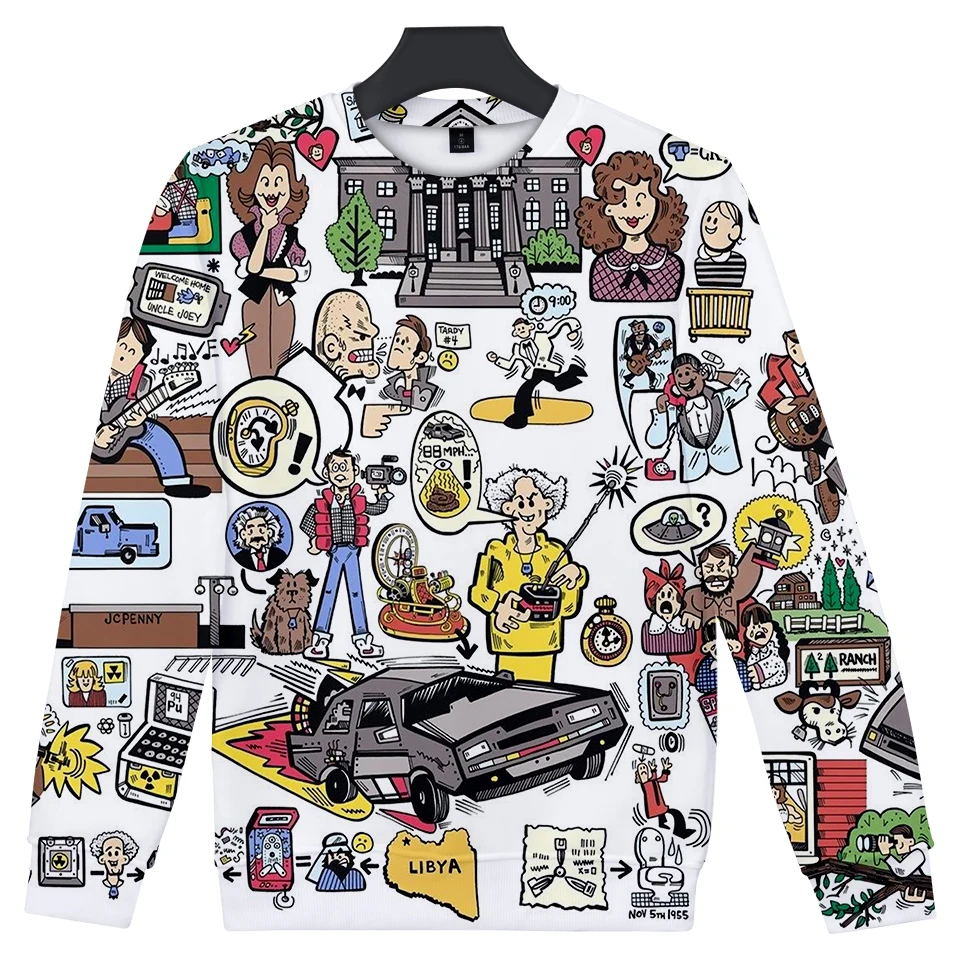 Hip Hop Popular Comfortable Back to the Future Car 3D print Round Neck Sweatshirt Men/Women Adult/Child Round Neck Sweatshirts
Hip Hop Popular Comfortable Back to the Future Car 3D print Round Neck Sweatshirt Men/Women Adult/Child Round Neck Sweatshirts