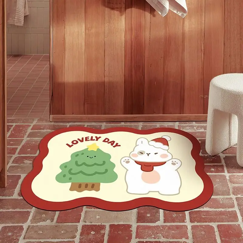 Diatom mud soft absorbent cooling pad, anti slip floor mat for bathroom entrance, makeup room, household floor mat, quick drying
Diatom mud soft absorbent cooling pad, anti slip floor mat for bathroom entrance, makeup room, household floor mat, quick drying