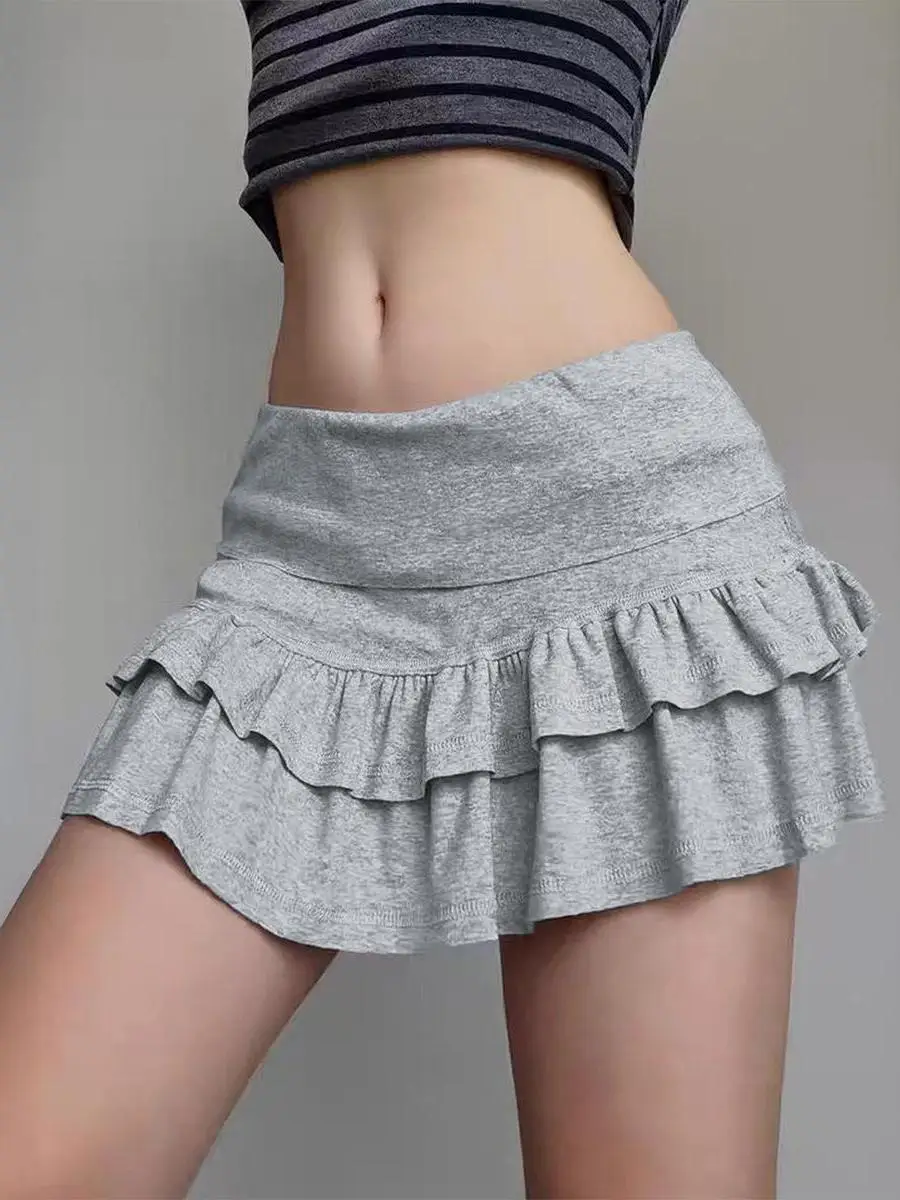 Lowwaisted Faionable Pleated Skirt Casual New Sle Polyester Knitted Cake Skirt ort A-Line Pure Color
Lowwaisted Faionable Pleated Skirt Casual New Sle Polyester Knitted Cake Skirt ort A-Line Pure Color