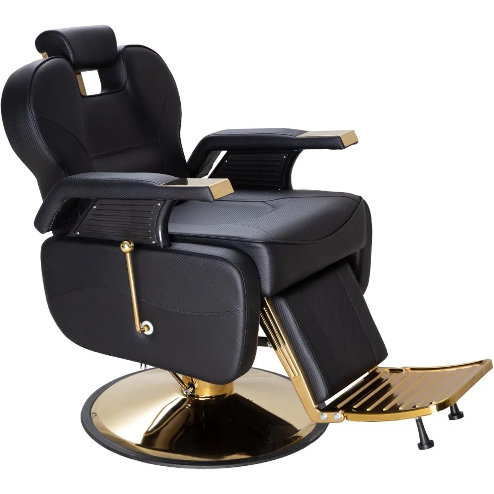 Barber Salon Chair for Hair Stylist, Reclining Chairs with Heavy Duty Hydraulic Pump, Styling Chair for Barbershop Spa Salon Hom
Barber Salon Chair for Hair Stylist, Reclining Chairs with Heavy Duty Hydraulic Pump, Styling Chair for Barbershop Spa Salon Hom
