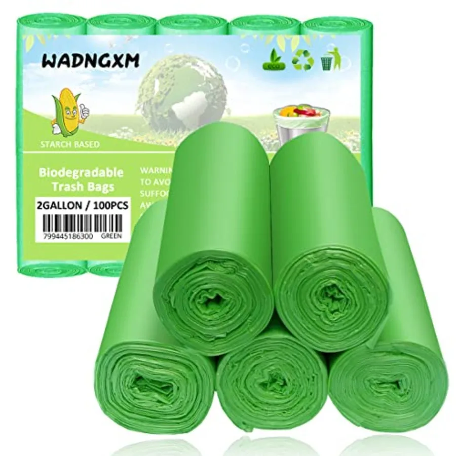 2 Gallon Compostable Trash Bags Small Biodegradable Garbage Bags 7.5 Liters Wastebasket Trash Liners for Bathroom Office Bedroo
2 Gallon Compostable Trash Bags Small Biodegradable Garbage Bags 7.5 Liters Wastebasket Trash Liners for Bathroom Office Bedroo
