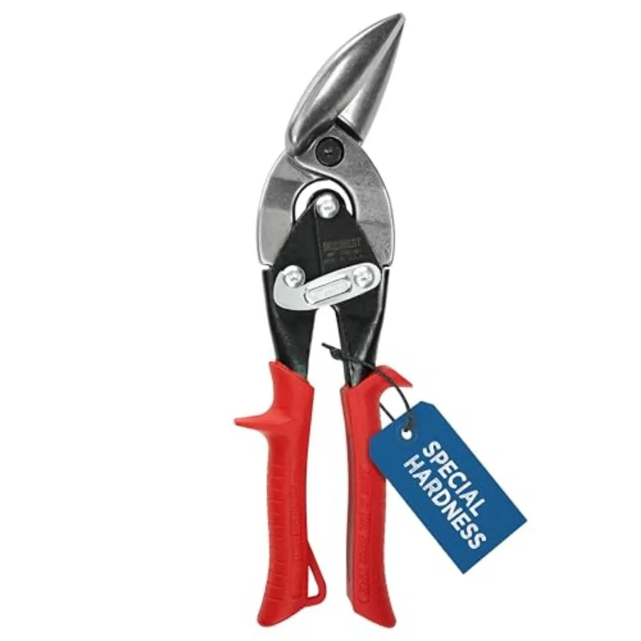 MIDWEST Special Hardness Aviation Snip - Offset Stainless Steel ting Shears Made in the USA
MIDWEST Special Hardness Aviation Snip - Offset Stainless Steel ting Shears Made in the USA