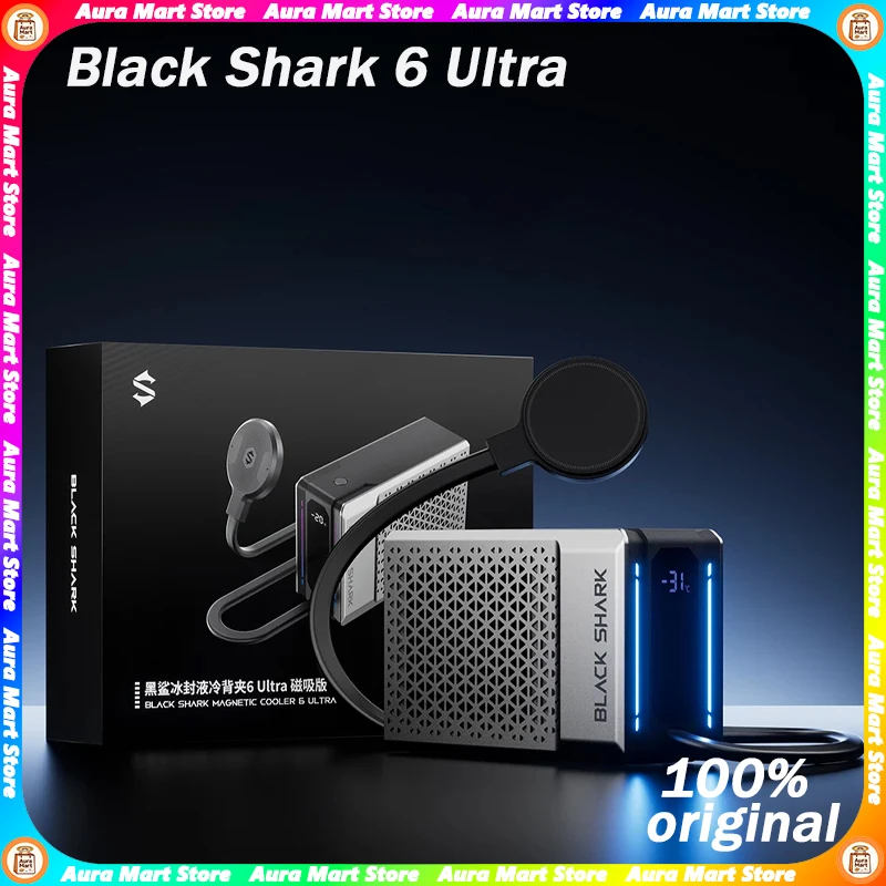 Black Shark 6 Ultra Magnetic radiator liquid cooled radiator phone back clip water-cooled semiconductor cooling low noise Game
Black Shark 6 Ultra Magnetic radiator liquid cooled radiator phone back clip water-cooled semiconductor cooling low noise Game