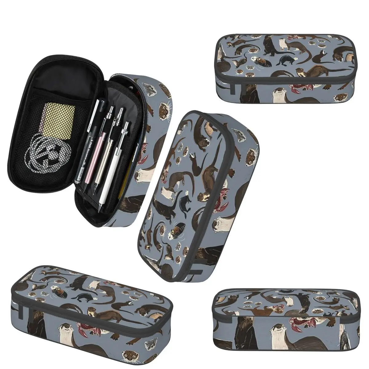 Old World Otters Pencil Cases Big Capacity Pen Bags Pen Box Pencil Pouch For Boys Girls Students Stationery School Office
Old World Otters Pencil Cases Big Capacity Pen Bags Pen Box Pencil Pouch For Boys Girls Students Stationery School Office