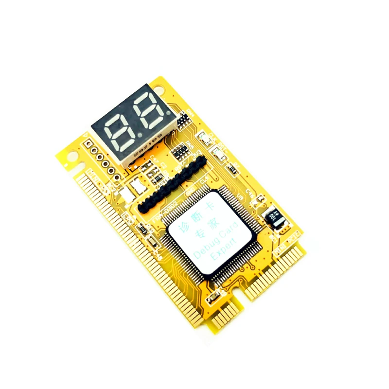 PCI-E LPC PC Analyzer Tester POST Card Test Plastic/Metal High Stability For Notebook Laptop Express Card Hexadecim Post Card
PCI-E LPC PC Analyzer Tester POST Card Test Plastic/Metal High Stability For Notebook Laptop Express Card Hexadecim Post Card