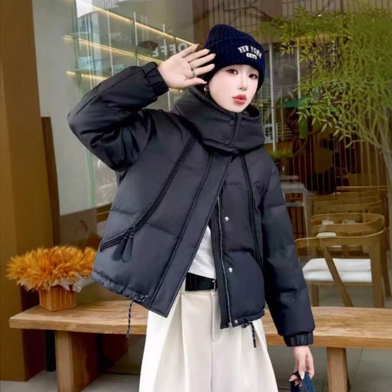 2025 Plaid Hooded Down Jacket, 50% White Duck Feather Cropped Puffer for Women Winter Fashion Coat
2025 Plaid Hooded Down Jacket, 50% White Duck Feather Cropped Puffer for Women Winter Fashion Coat