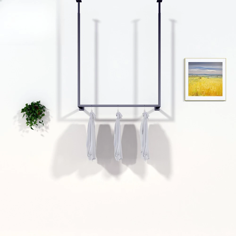 Metal wall-mounted clothing hanger clothing store display stand retail store accessories
Metal wall-mounted clothing hanger clothing store display stand retail store accessories