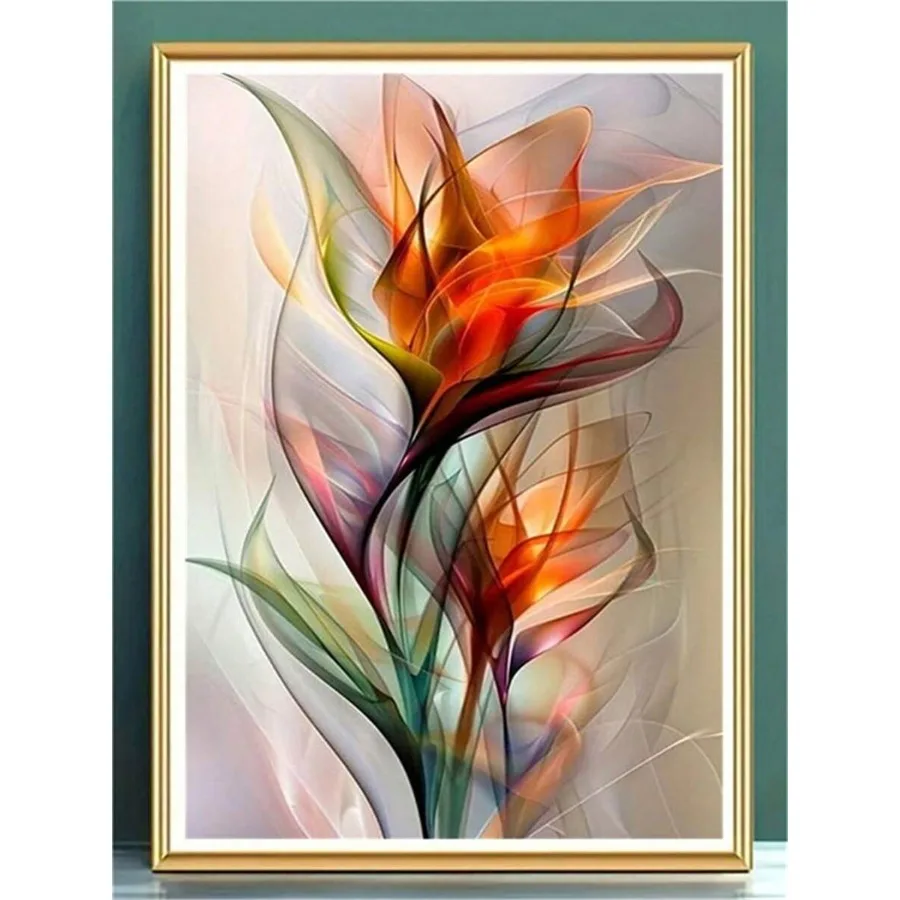 Набор для алмазной вышивки 5D - Яркий абстрактный цветочный узор с красными, оранжевыми и зелеными вихревыми узорами, акриловый материал, простое DIY-устройство для декора дома
Набор для алмазной вышивки 5D - Яркий абстрактный цветочный узор с красными, оранжевыми и зелеными вихревыми узорами, акриловый материал, простое DIY-устройство для декора дома