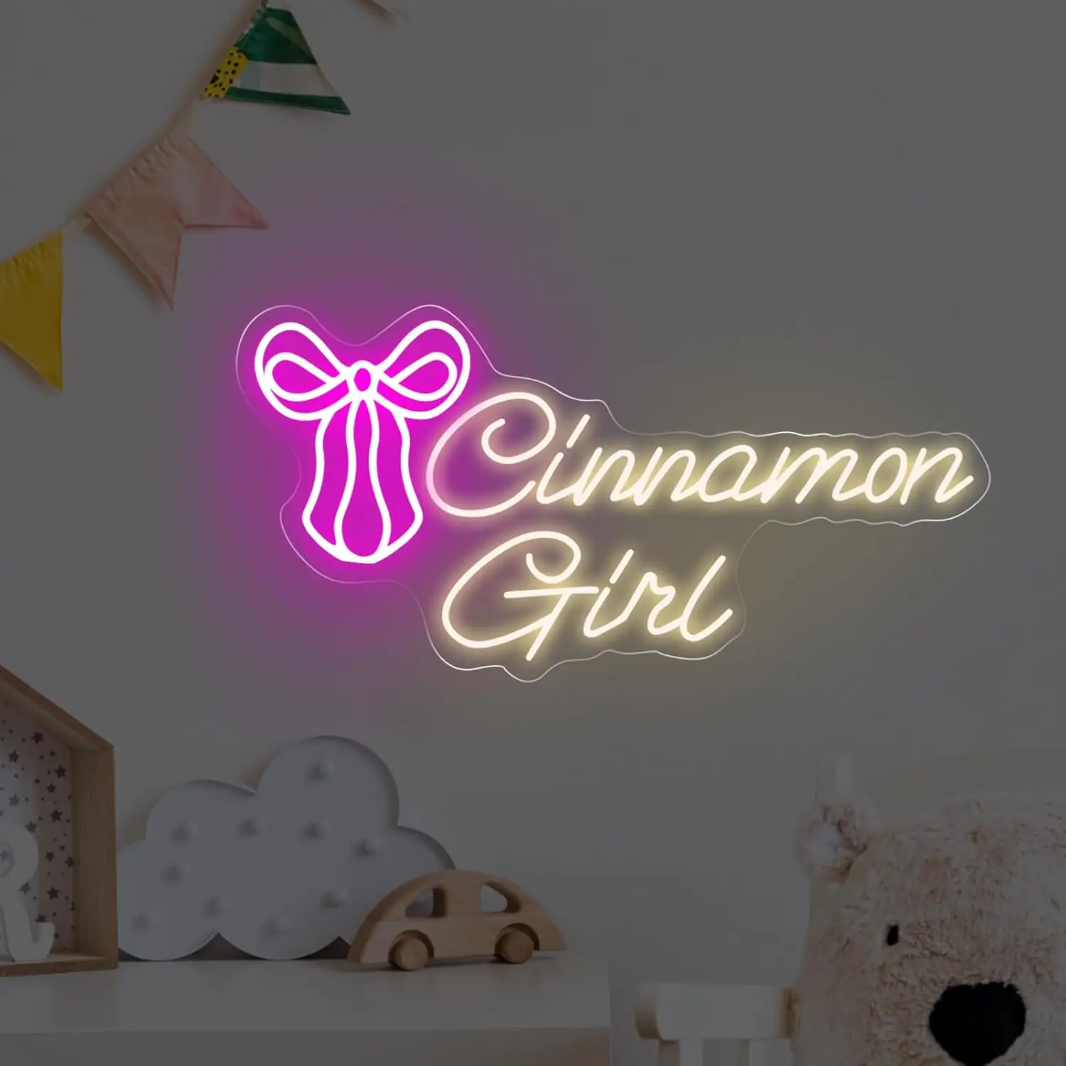 Sweet Cinnamon Girl Neon Sign USB Powered LED Light for Girl Room Bar Club Beauty Salon Bedroom Decoration GIft Art Wall Light
Sweet Cinnamon Girl Neon Sign USB Powered LED Light for Girl Room Bar Club Beauty Salon Bedroom Decoration GIft Art Wall Light
