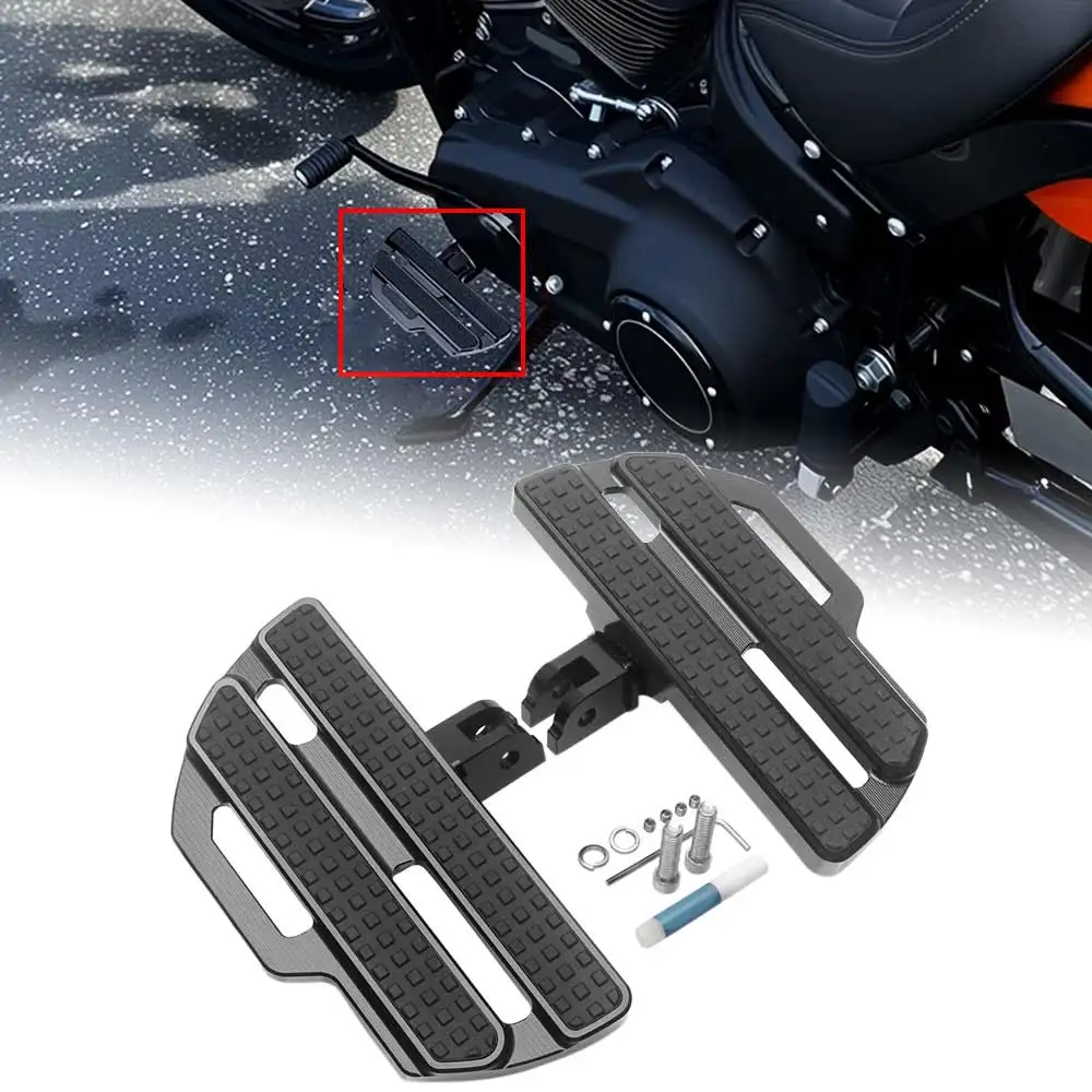 Motorcycle Driver Front Footboard Black For Harley Softail Breakout Fat Bob Low Rider Street Bob Standard Flsb Rh1250S 2018-2024
Motorcycle Driver Front Footboard Black For Harley Softail Breakout Fat Bob Low Rider Street Bob Standard Flsb Rh1250S 2018-2024