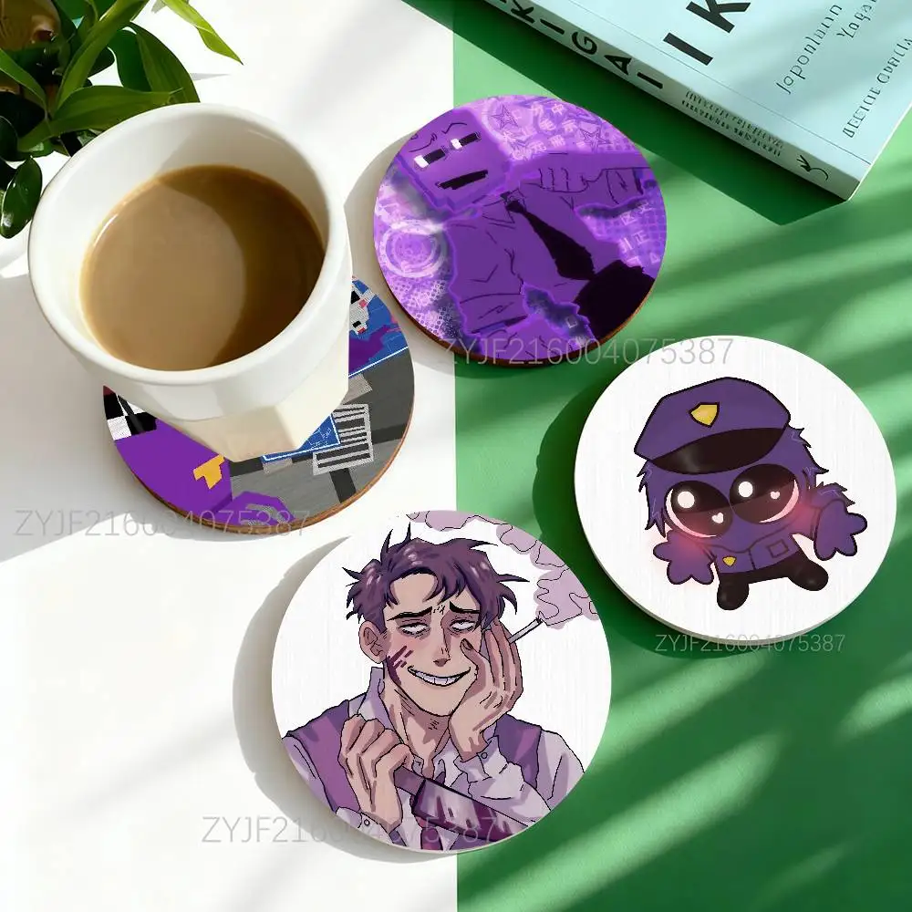 W-William Afton F-FNAF Pattern Art Round Wooden Heat Resistant Non-Slip Home Decor Gift Multifunctional
W-William Afton F-FNAF Pattern Art Round Wooden Heat Resistant Non-Slip Home Decor Gift Multifunctional