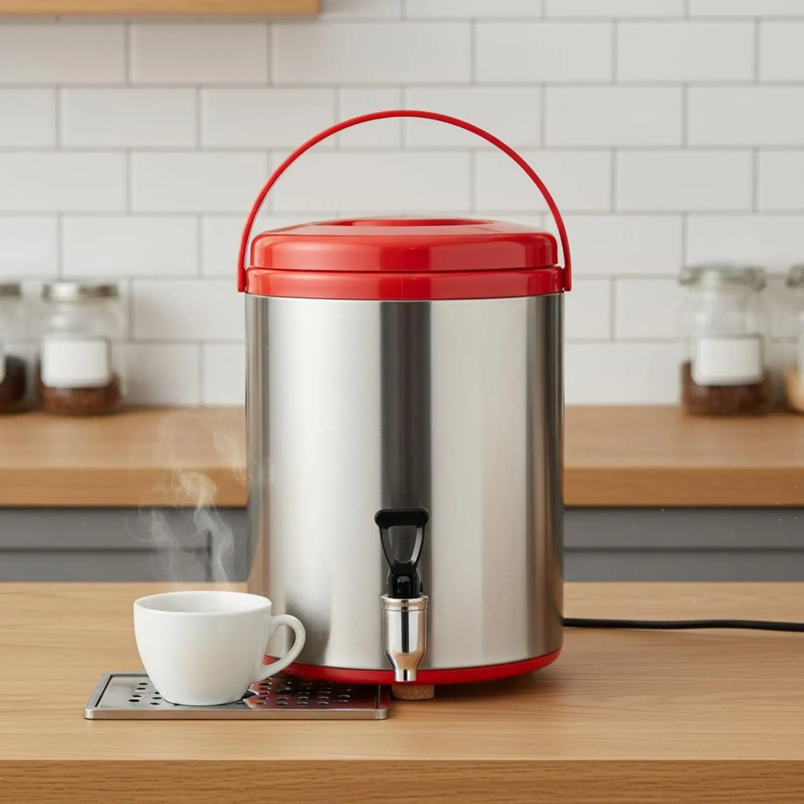 Milk Tea Insulated Dispenser Double-Walled Insulation Insulated Beverage Dispenser with Spigot Professional Tea Urn
Milk Tea Insulated Dispenser Double-Walled Insulation Insulated Beverage Dispenser with Spigot Professional Tea Urn