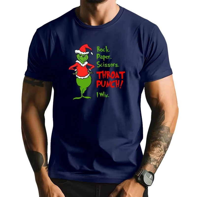 Unisex 100% Cotton A Rock Paper Scissors Throat Punch I Win Christmas Gift Fashion Men's Cotton T-Shirt Women Soft Tops Tee
Unisex 100% Cotton A Rock Paper Scissors Throat Punch I Win Christmas Gift Fashion Men's Cotton T-Shirt Women Soft Tops Tee