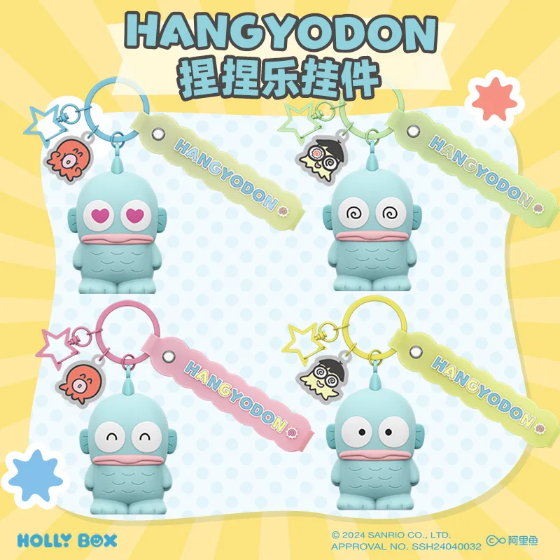 Original 4pcs Hangyodon Keychain Pendant School Bag Decoration Figurine Gift Trendy Blind Box Collectible Pressure-Relief Toys
Original 4pcs Hangyodon Keychain Pendant School Bag Decoration Figurine Gift Trendy Blind Box Collectible Pressure-Relief Toys