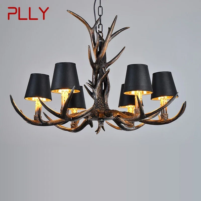 PLLY Nordic Antler Pendent Lamp American Retro Living Room Dining Room Villa Coffee Shop Clothing Store Decoration Chandelier
PLLY Nordic Antler Pendent Lamp American Retro Living Room Dining Room Villa Coffee Shop Clothing Store Decoration Chandelier