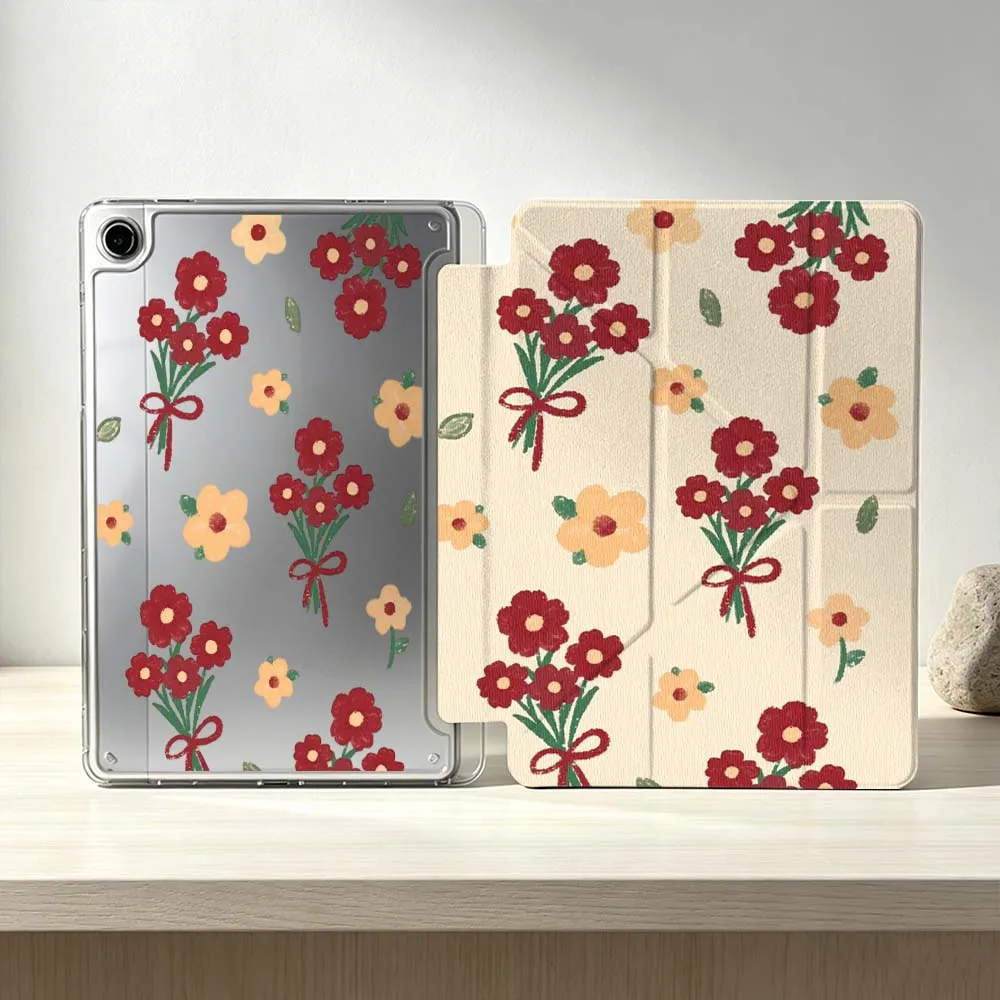 Luxury Design Floral Pattern For Samsung Galaxy Tab S10 S9 S8 S7 S6 A11 A10 A9 FE Plus Lite Foldable 3Y Tablet Case Soft
Luxury Design Floral Pattern For Samsung Galaxy Tab S10 S9 S8 S7 S6 A11 A10 A9 FE Plus Lite Foldable 3Y Tablet Case Soft