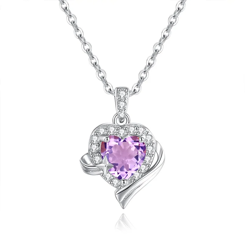 925 Sterling Silver Necklace Pendant for Women Topaz Citrine Garnet Amethyst Peridot Jewlery Gift Heart Shape Genuine Gemsotone
925 Sterling Silver Necklace Pendant for Women Topaz Citrine Garnet Amethyst Peridot Jewlery Gift Heart Shape Genuine Gemsotone