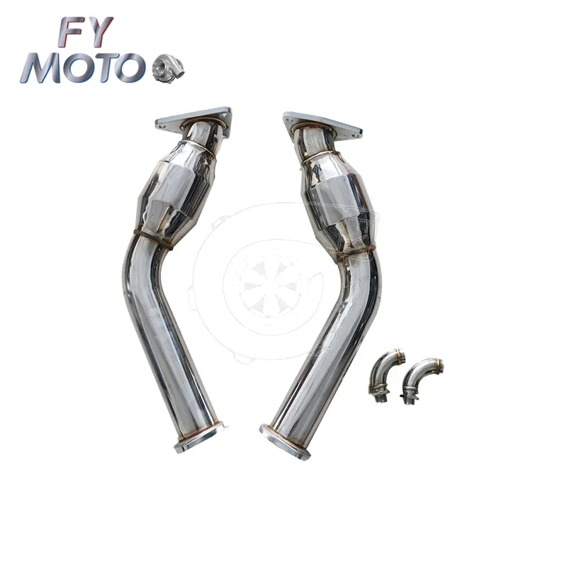 Nick Exhaust Downpipe for Nissan 370z Infiniti G37 Q50 3.7L 2009-2017 with Muffler
Nick Exhaust Downpipe for Nissan 370z Infiniti G37 Q50 3.7L 2009-2017 with Muffler