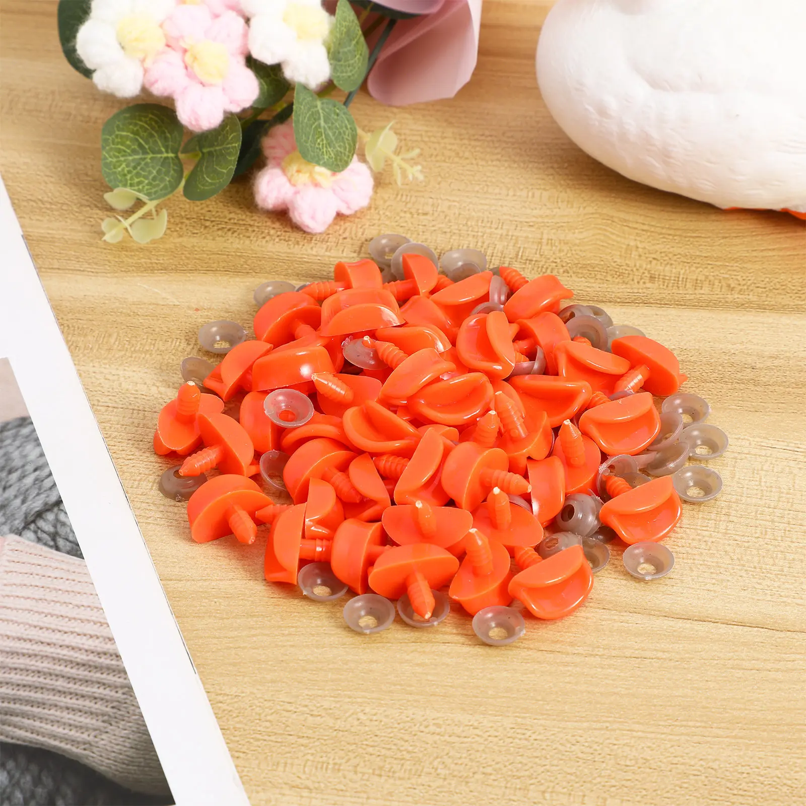 50Pcs DIY Resin Mini Duck Beak Mouth Replacement Kit Handmade Craft Supplies for Kids Classroom Decorations and Crafts
50Pcs DIY Resin Mini Duck Beak Mouth Replacement Kit Handmade Craft Supplies for Kids Classroom Decorations and Crafts