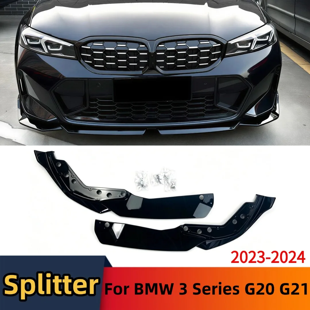 For BMW 3 Series G20 G21 M Sport 2023-2024 Splitter Air Dam Car Tuning Accessories Front Bumper Diffuser Lip Protector Body Kit
For BMW 3 Series G20 G21 M Sport 2023-2024 Splitter Air Dam Car Tuning Accessories Front Bumper Diffuser Lip Protector Body Kit