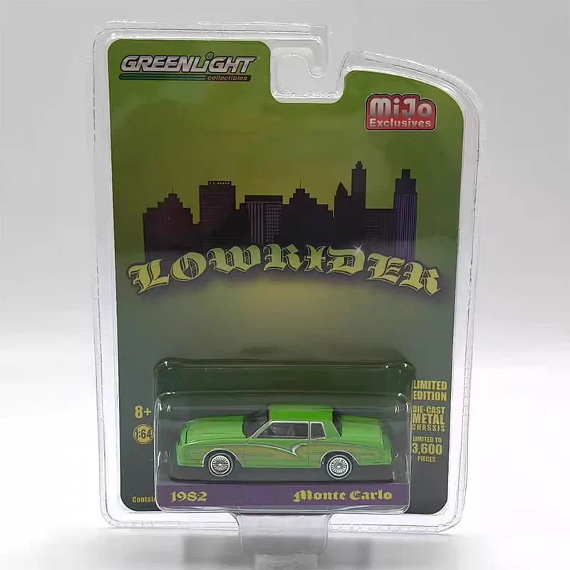 GreenLight 1:64 1982 Monte Carlo Alloy Die Casting Model Collect Ornaments
GreenLight 1:64 1982 Monte Carlo Alloy Die Casting Model Collect Ornaments