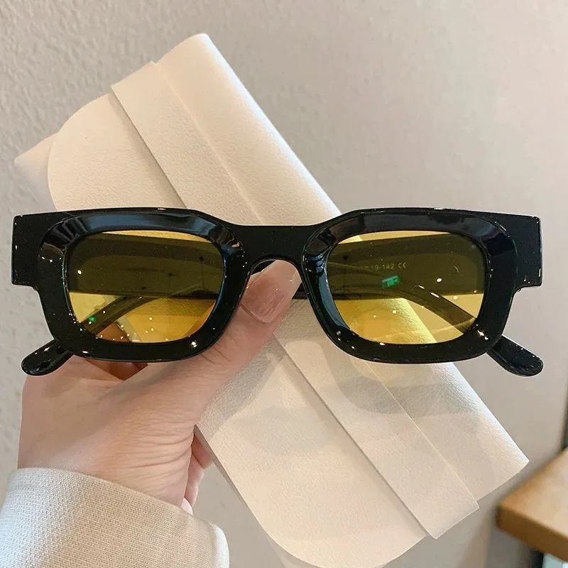 Vintage Brand Designer Square Sunglasses Women For Men Popular Luxury Sun Glasses Punk Concave Frame Hip Hop New Eyewear UV400
Vintage Brand Designer Square Sunglasses Women For Men Popular Luxury Sun Glasses Punk Concave Frame Hip Hop New Eyewear UV400