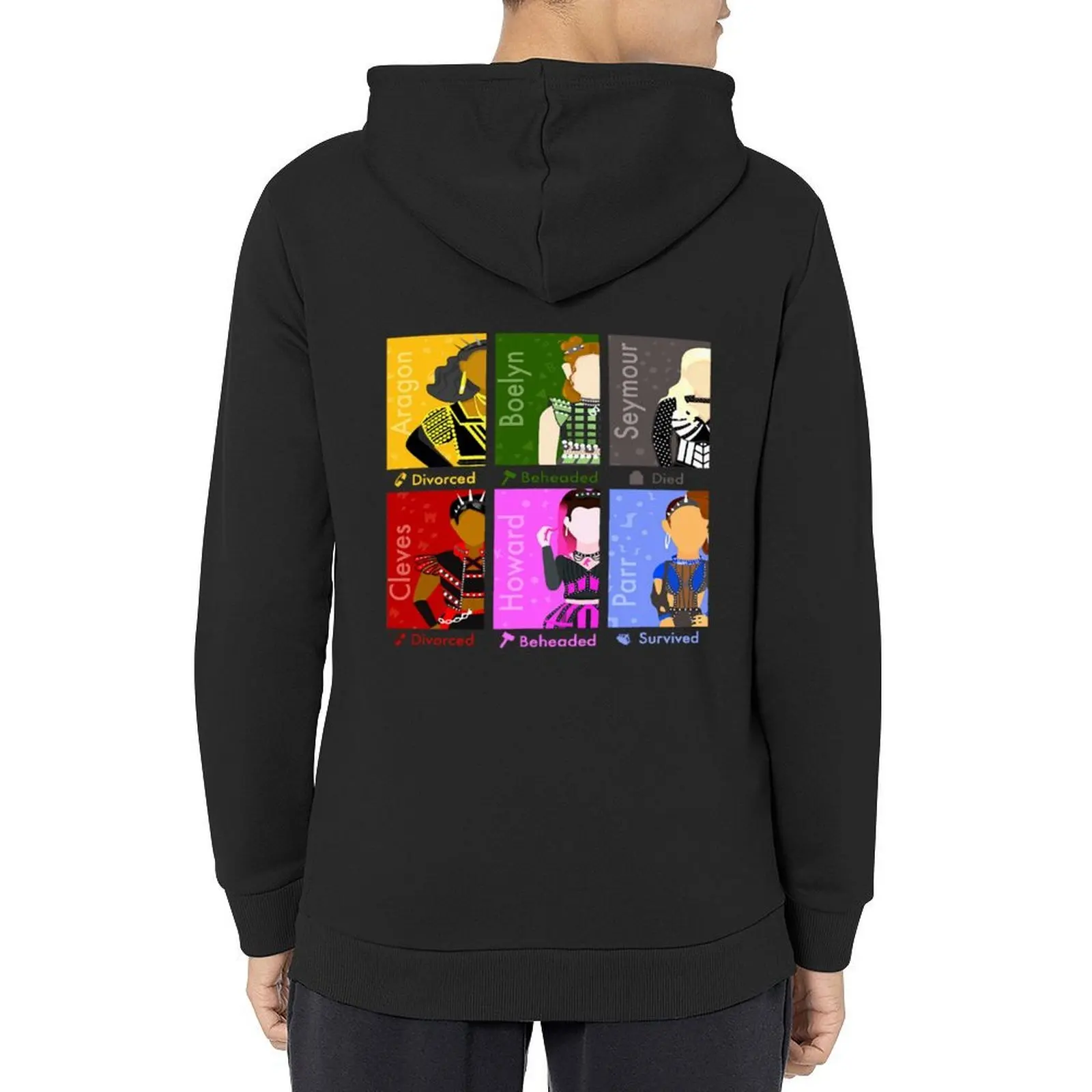 Six the musical Hoodie korean style clothes mens clothing male clothes japanese style mens hoodie 
Six the musical Hoodie korean style clothes mens clothing male clothes japanese style mens hoodie