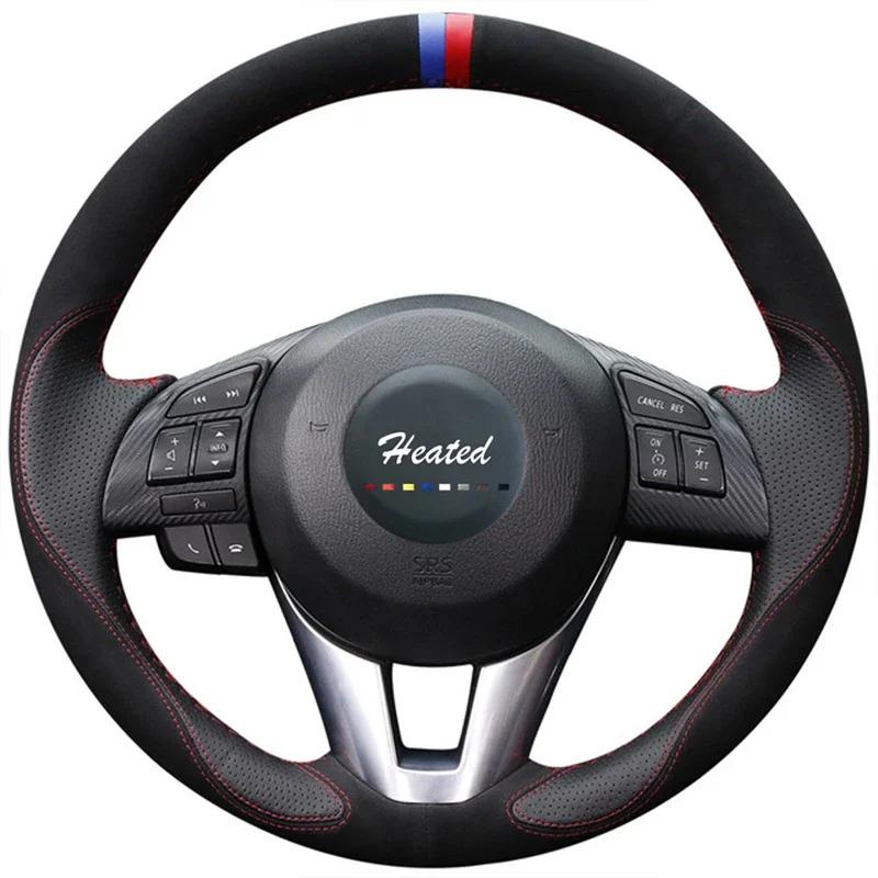 Braid on the Steering Wheel Cover for Mazda 3 Axela 2013-2016 Mazda 6 Atenza 2014-2017 Mazda 2 2015-2017 capa para volante
Braid on the Steering Wheel Cover for Mazda 3 Axela 2013-2016 Mazda 6 Atenza 2014-2017 Mazda 2 2015-2017 capa para volante