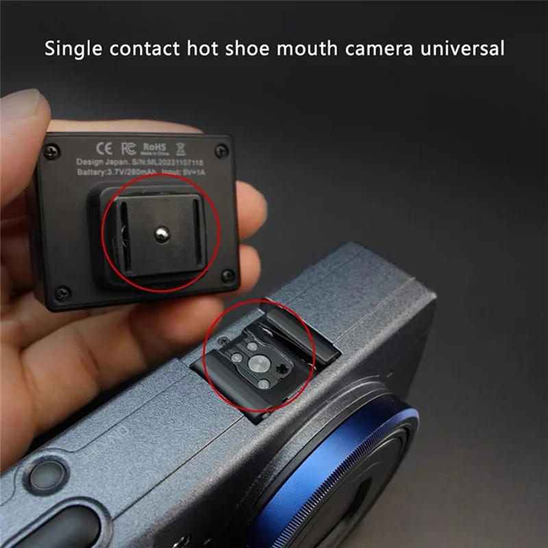 ZIZI Mini Hot Shoe Rechargeable Miniature Camera Macro Xenon Flash For Mirrorless Digital Camera A7C DLUX5 GRIII GR2 Gr3x
ZIZI Mini Hot Shoe Rechargeable Miniature Camera Macro Xenon Flash For Mirrorless Digital Camera A7C DLUX5 GRIII GR2 Gr3x