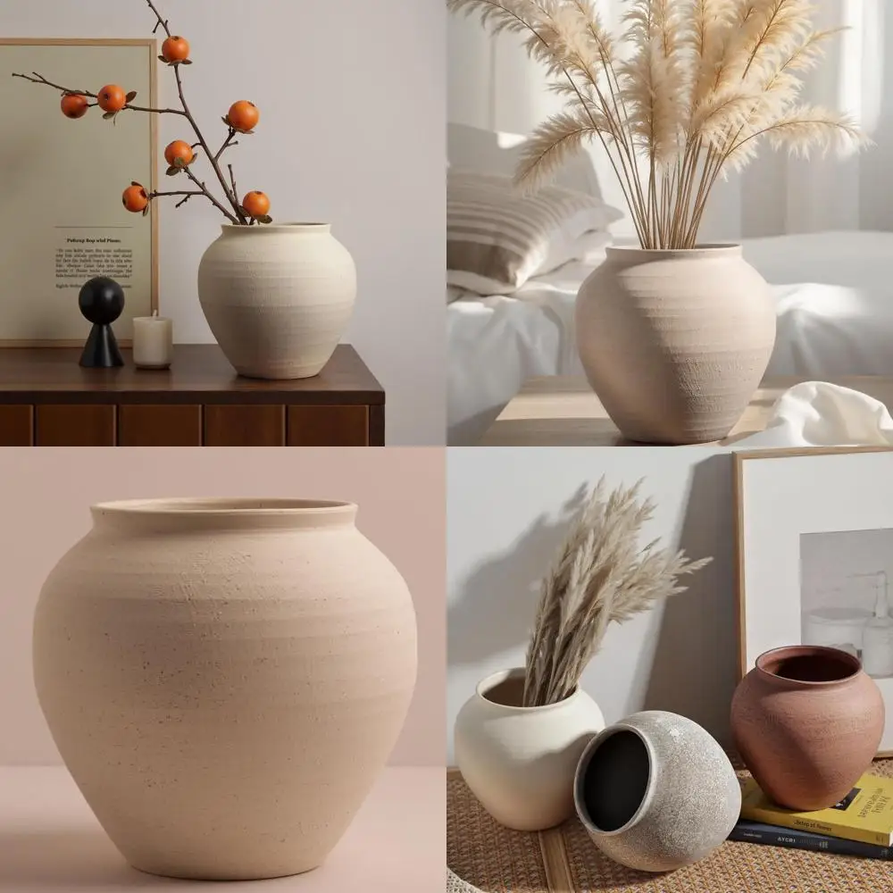 Керамическая ваза 6.7 дюймов, белая, в стиле рустик — винтажный декор для дома, офиса и свадьбы
Керамическая ваза 6.7 дюймов, белая, в стиле рустик — винтажный декор для дома, офиса и свадьбы