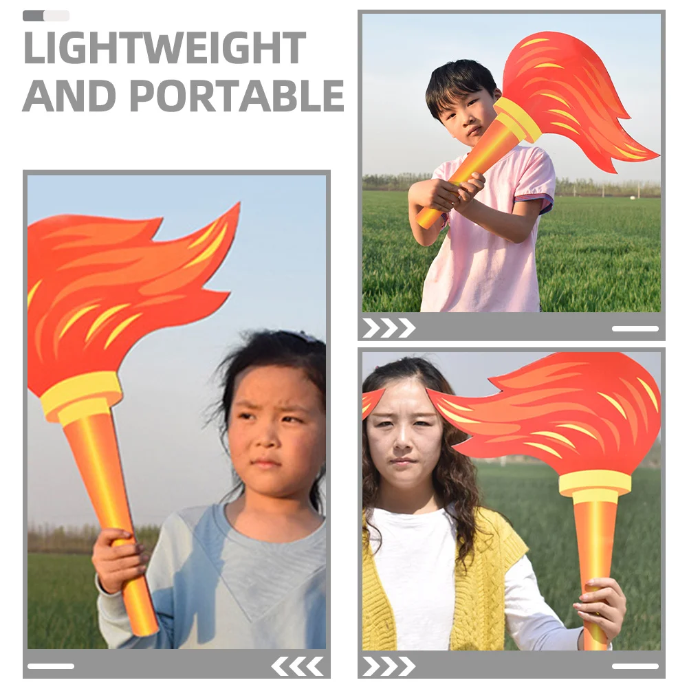 Simulation Torch Lightweight Portable Performance Prop for Sports Dance Party Stage Show Decorative Flame Accessory
Simulation Torch Lightweight Portable Performance Prop for Sports Dance Party Stage Show Decorative Flame Accessory
