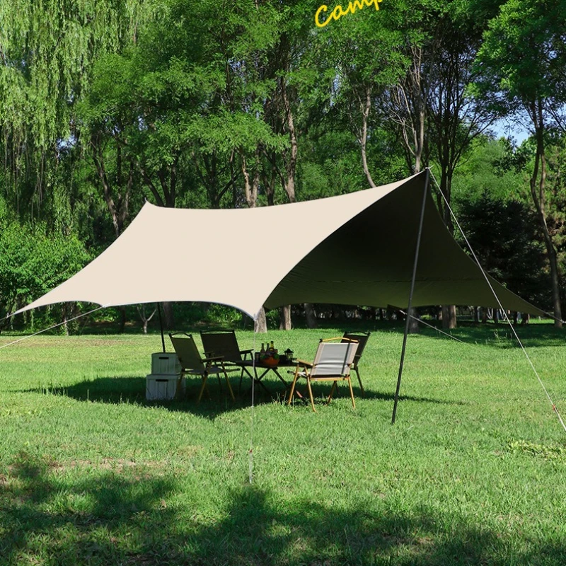 Thick Oxford Canvas Black PVC Outdoor Tarp Tent Shelter for Camping BBQ Park Patio Shade Rainproof Sunshade Camping Tent
Thick Oxford Canvas Black PVC Outdoor Tarp Tent Shelter for Camping BBQ Park Patio Shade Rainproof Sunshade Camping Tent