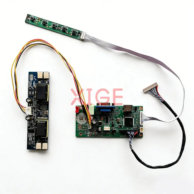 For M170XW01 LM171W01 LTM153W1 LTM170W1 LCD Screen Drive Controller Board DIY Kit VGA+HDMI 4-CCFL 1280*768 20 Pins LVDS 1280x768
For M170XW01 LM171W01 LTM153W1 LTM170W1 LCD Screen Drive Controller Board DIY Kit VGA+HDMI 4-CCFL 1280*768 20 Pins LVDS 1280x768