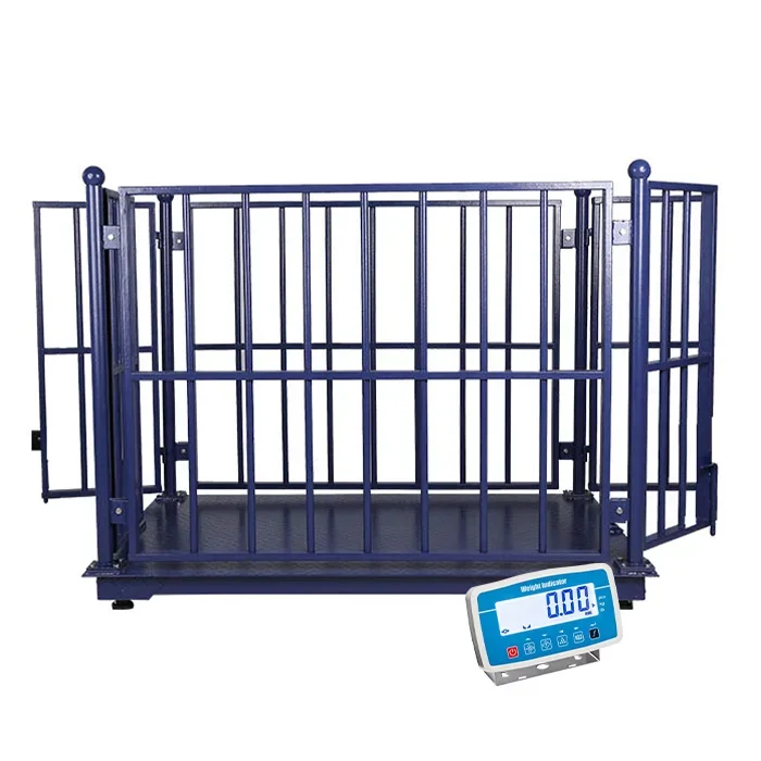 New 1T-10T Stainless Steel Horse Scale Floor Scale for Livestock Farm with Fence for Animal Weighing
New 1T-10T Stainless Steel Horse Scale Floor Scale for Livestock Farm with Fence for Animal Weighing