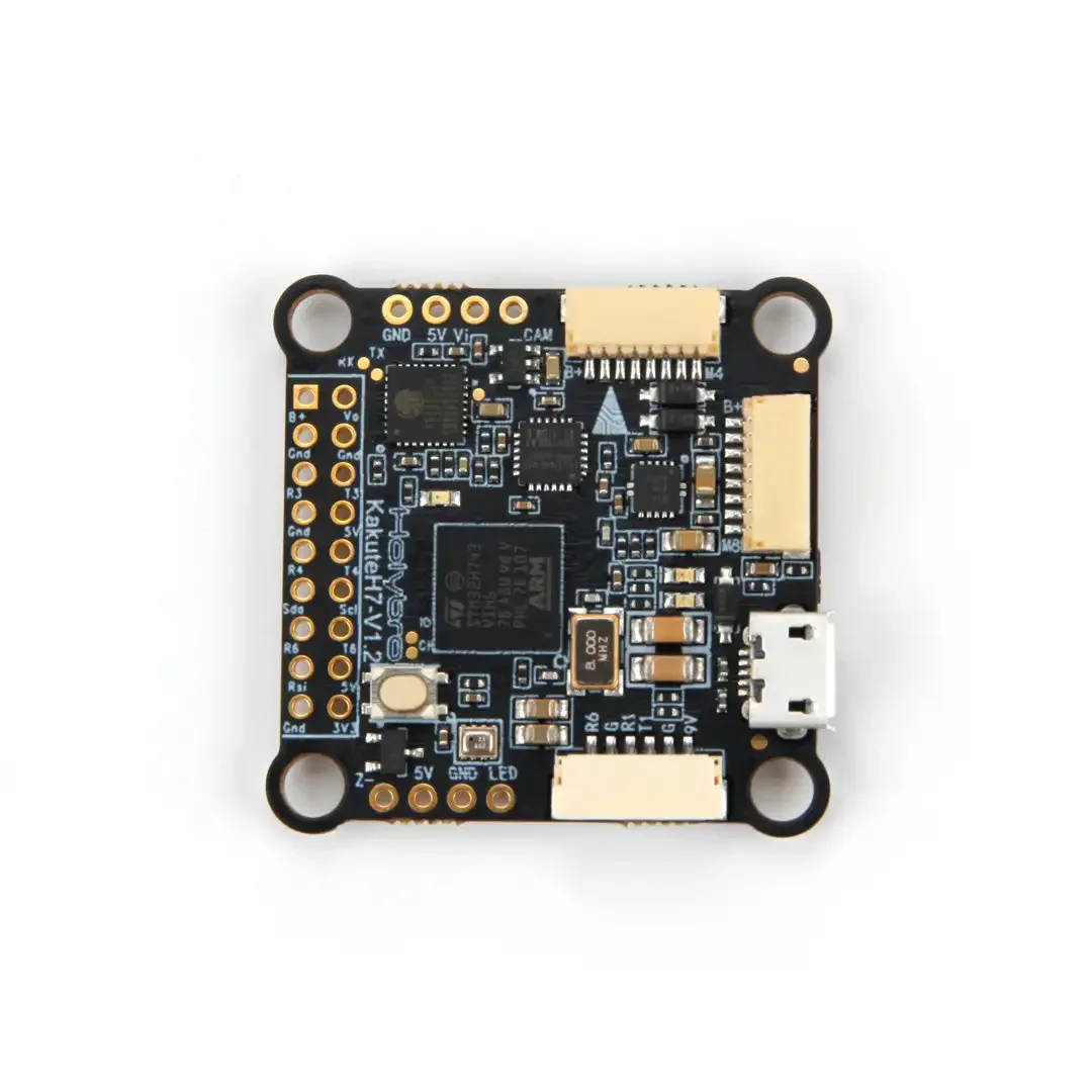 HolyBro Kakute H7 V1.3 Контроллер полета MPU6000 H743 Dual BEC Baro OSD бортовой Bluetooth 30.5X30.5mm 2-8S для DJI Caddx аналоговый
HolyBro Kakute H7 V1.3 Контроллер полета MPU6000 H743 Dual BEC Baro OSD бортовой Bluetooth 30.5X30.5mm 2-8S для DJI Caddx аналоговый