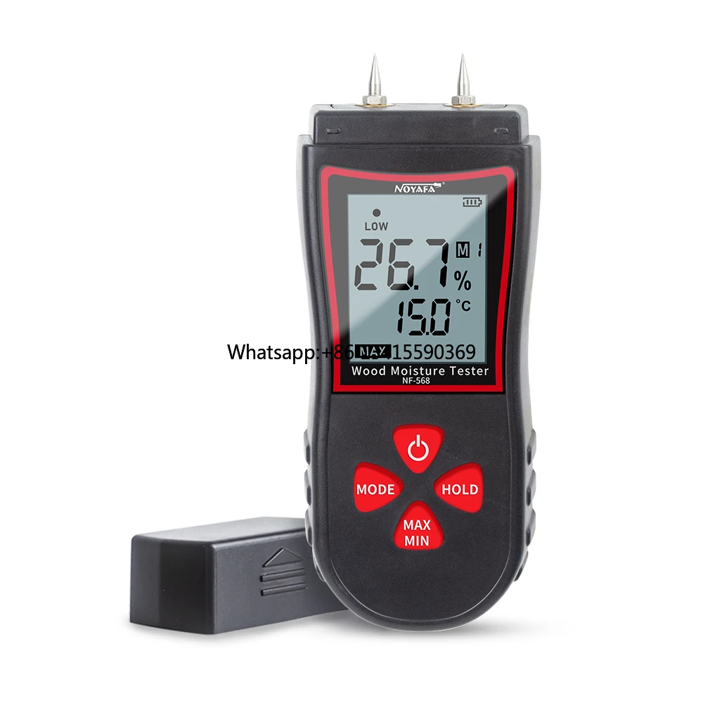 Portable Multi-Wood Moisture Measurement NF-568 Hygrometer Digital Wood Humidity Tester Wood Moisture Tester
Portable Multi-Wood Moisture Measurement NF-568 Hygrometer Digital Wood Humidity Tester Wood Moisture Tester
