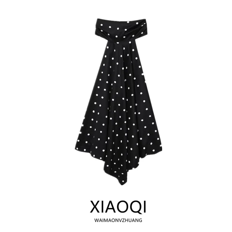 Лето 2025: Новая женская повседневная блузка Neline в горошек, универсальный принт, приталенный крой, средней длины, без рукавов
Лето 2025: Новая женская повседневная блузка Neline в горошек, универсальный принт, приталенный крой, средней длины, без рукавов