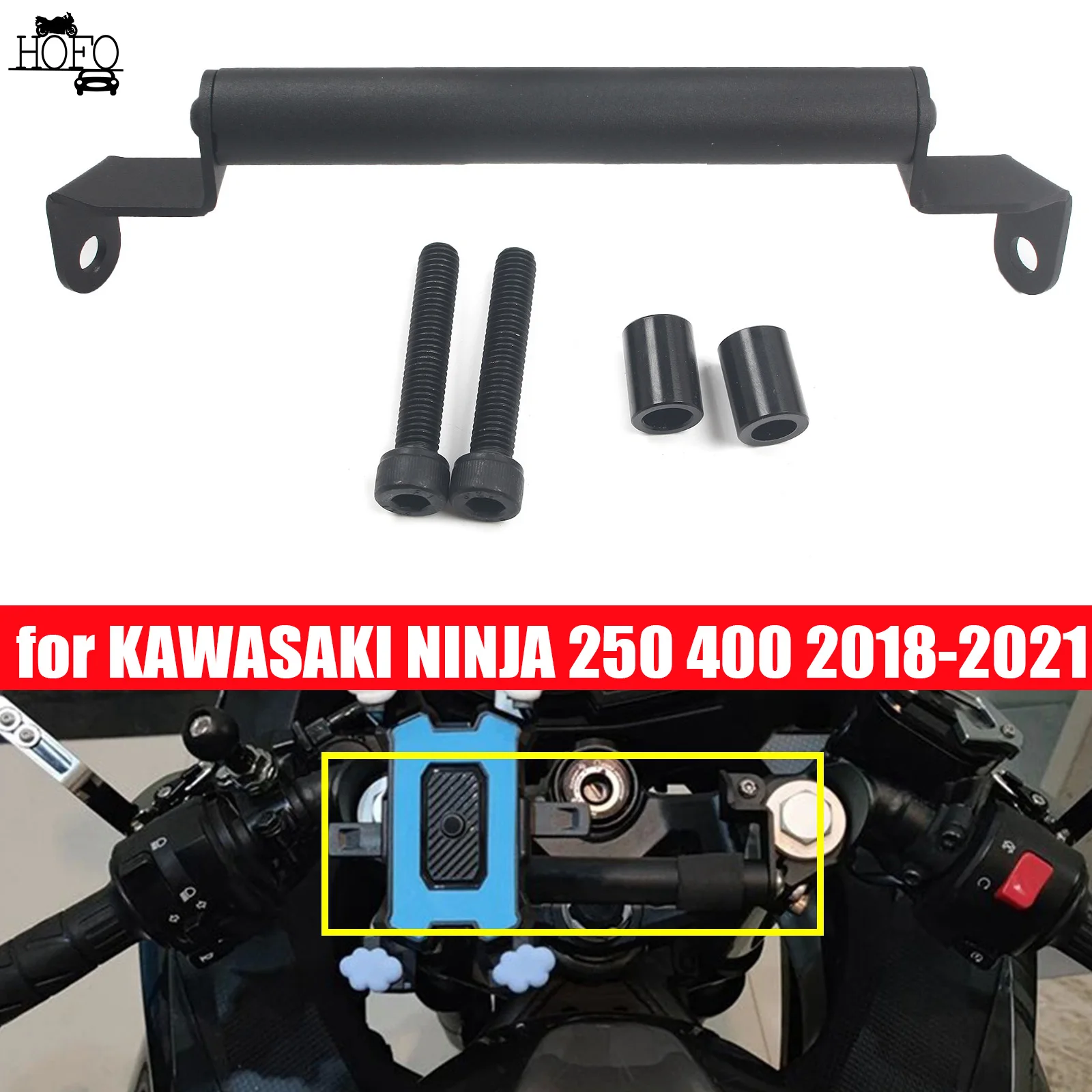 Gps Extension Bracket Phone Navi Bracket Fit For Kawasaki Ninja 250 18-21 400 S2
Gps Extension Bracket Phone Navi Bracket Fit For Kawasaki Ninja 250 18-21 400 S2
