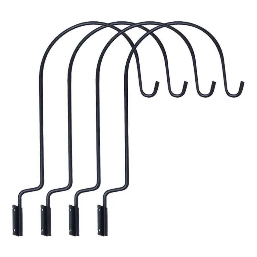Deck Hanger Hooks Black 4 Pack Metal Wall and Deck Hooks for Hanging Bird Feeders Plants Wind Chimes Lanterns, 8.75 Inch Hook E
Deck Hanger Hooks Black 4 Pack Metal Wall and Deck Hooks for Hanging Bird Feeders Plants Wind Chimes Lanterns, 8.75 Inch Hook E