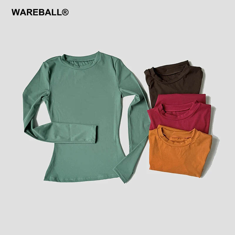 WAREBALL Yoga Shirts For Women Long Sleeve Fitness Running Gym Clothes Workout Dry Fit Breathable High Elastic Sports Top
WAREBALL Yoga Shirts For Women Long Sleeve Fitness Running Gym Clothes Workout Dry Fit Breathable High Elastic Sports Top
