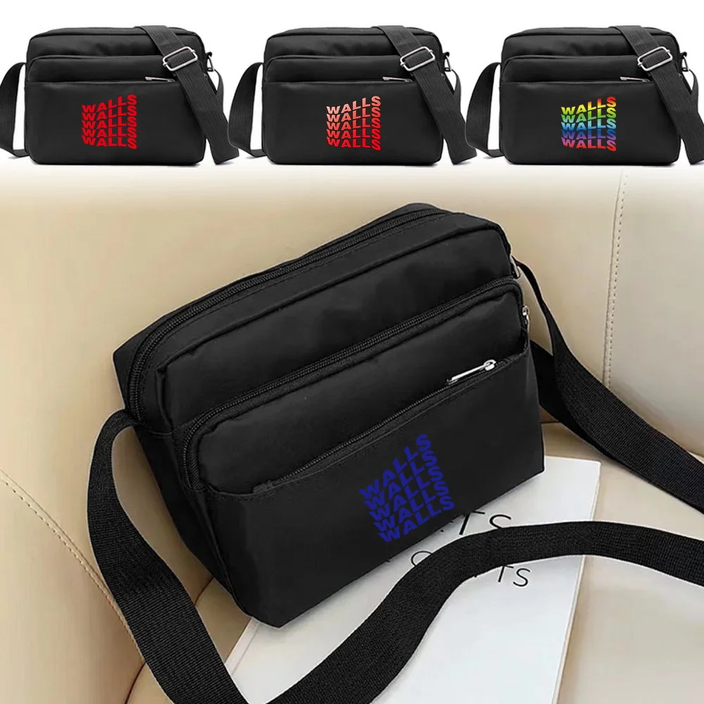 Fashion Crossbody Bag Large Capacity Short Trip Storage Shoulder Bag Portable Adjustable Strap Walls Printing Daily Shopping Bag
Fashion Crossbody Bag Large Capacity Short Trip Storage Shoulder Bag Portable Adjustable Strap Walls Printing Daily Shopping Bag