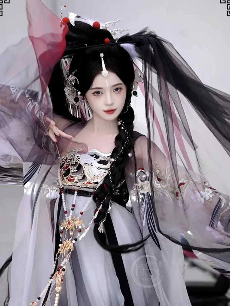 New Fiesta Carnival Halloween Cos Cosplay Lovers Guofeng Grand Ceremony Catwalk Style Mythology Series Hanfu Big Sleeved Shirt
New Fiesta Carnival Halloween Cos Cosplay Lovers Guofeng Grand Ceremony Catwalk Style Mythology Series Hanfu Big Sleeved Shirt