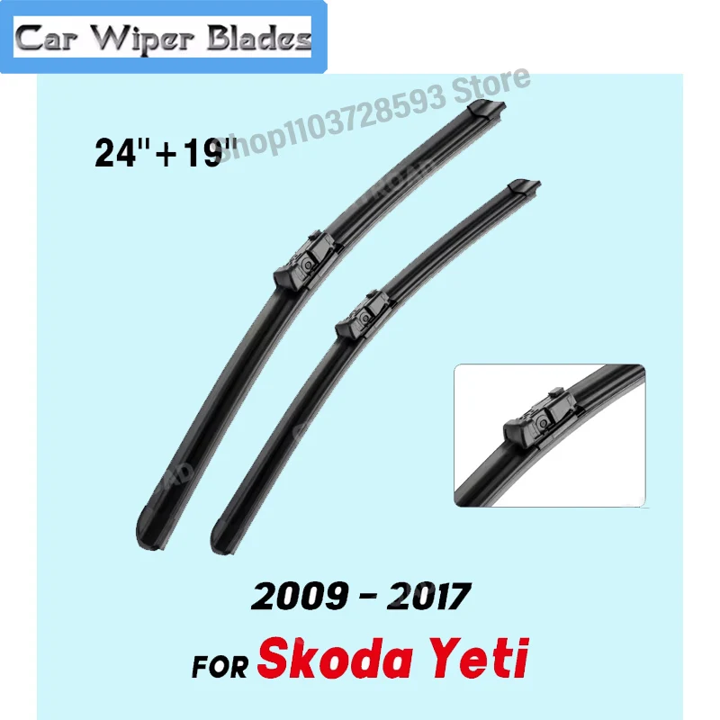 Wiper RHD & LHD Front Wiper Blades For Skoda Yeti 2009 - 2017 Windshield Windscreen Window Car Rain Brushes 24''+19''
Wiper RHD & LHD Front Wiper Blades For Skoda Yeti 2009 - 2017 Windshield Windscreen Window Car Rain Brushes 24''+19''