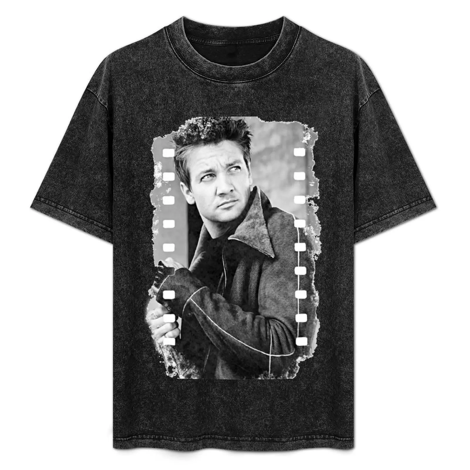 Jeremy Renner B&W Film T-Shirt Worker Basic Short Sleeve Tee
Jeremy Renner B&W Film T-Shirt Worker Basic Short Sleeve Tee