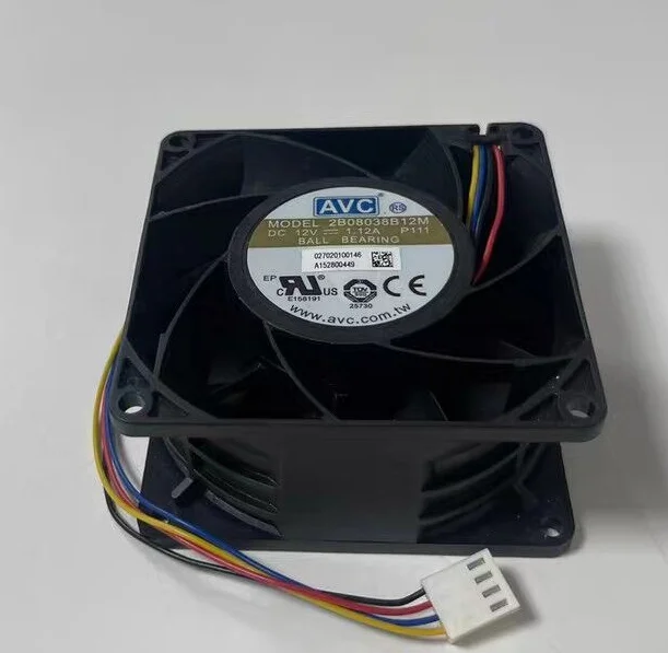 2B08038B12M 8CM 12V 1.12A 4 line cooling fan
2B08038B12M 8CM 12V 1.12A 4 line cooling fan