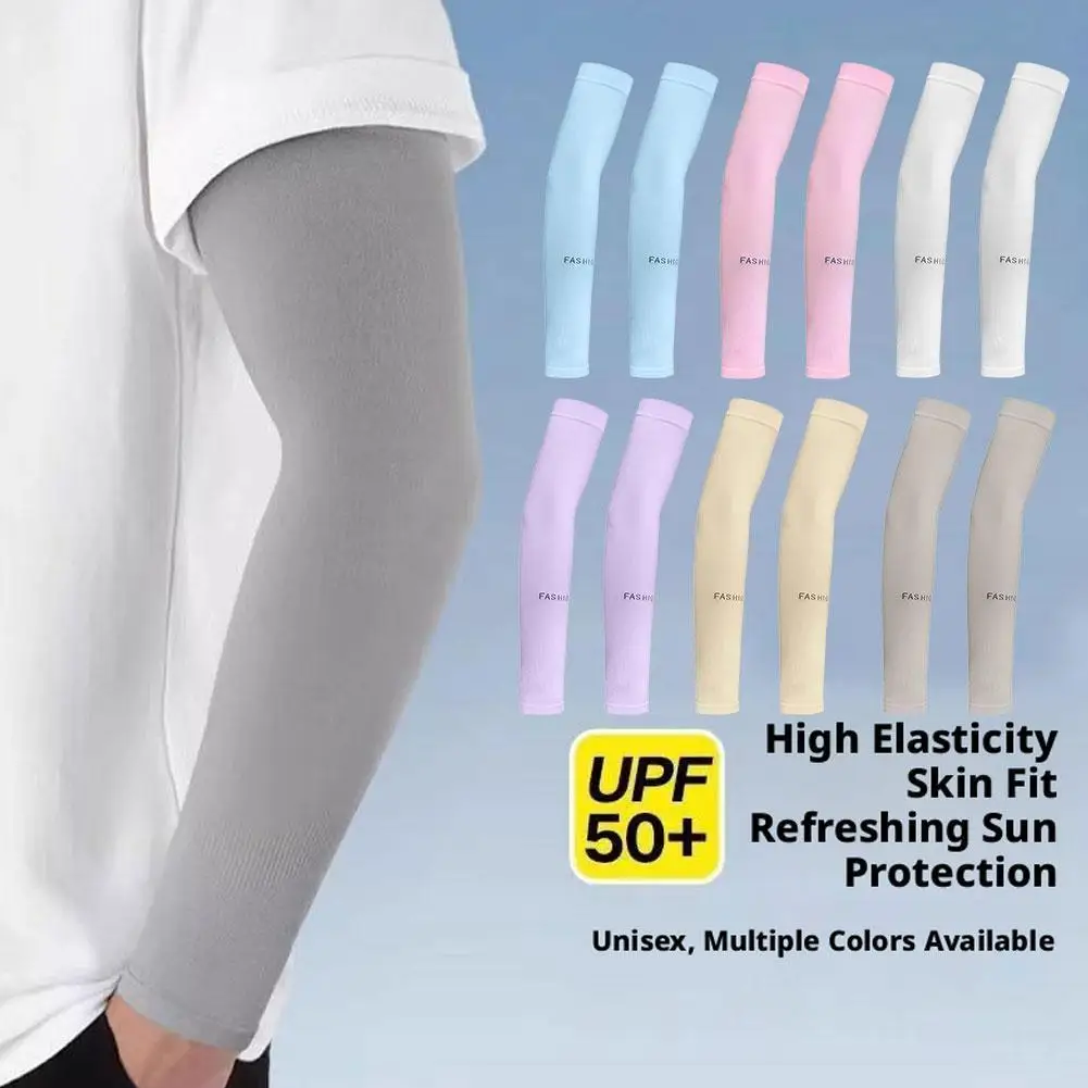1Pair UV Sun Protection Arm Sleeves Cooling Summer Arm Guards High Elasticity Sunshade Covers for Cycling Running Fishing Golf
1Pair UV Sun Protection Arm Sleeves Cooling Summer Arm Guards High Elasticity Sunshade Covers for Cycling Running Fishing Golf