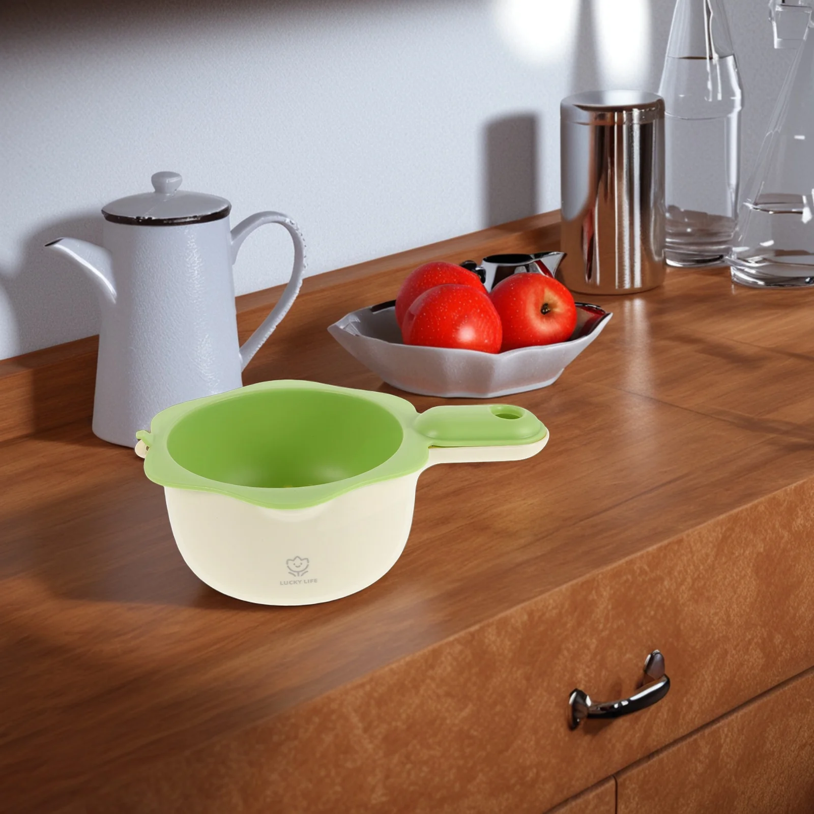 Cute Handle Flower-Shaped Drain Basket Dual-Layer Fruit Washer Small Kitchen Strainer Multifunctional Plastic Colander Fruit
Cute Handle Flower-Shaped Drain Basket Dual-Layer Fruit Washer Small Kitchen Strainer Multifunctional Plastic Colander Fruit