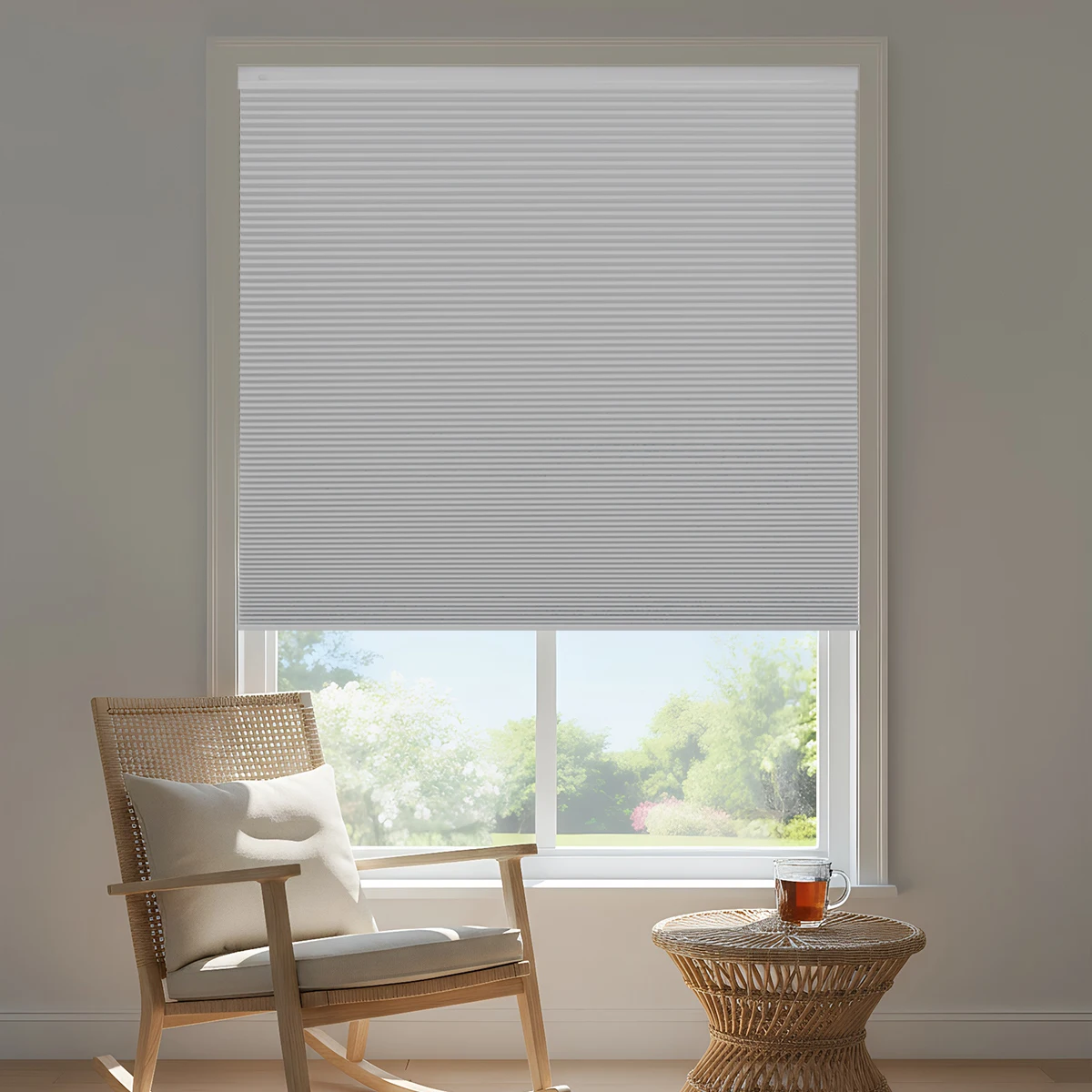 No Drill Cordless Cellular Shades – Custom Size, 100% Blackout Honeycomb Shades for Windows
No Drill Cordless Cellular Shades – Custom Size, 100% Blackout Honeycomb Shades for Windows